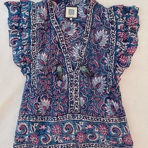 Bell by Alicia Bell Large Flutter Sleeve Top